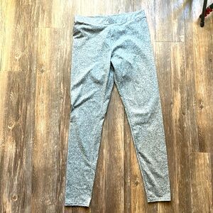 Gray stretchy leggings - S/M